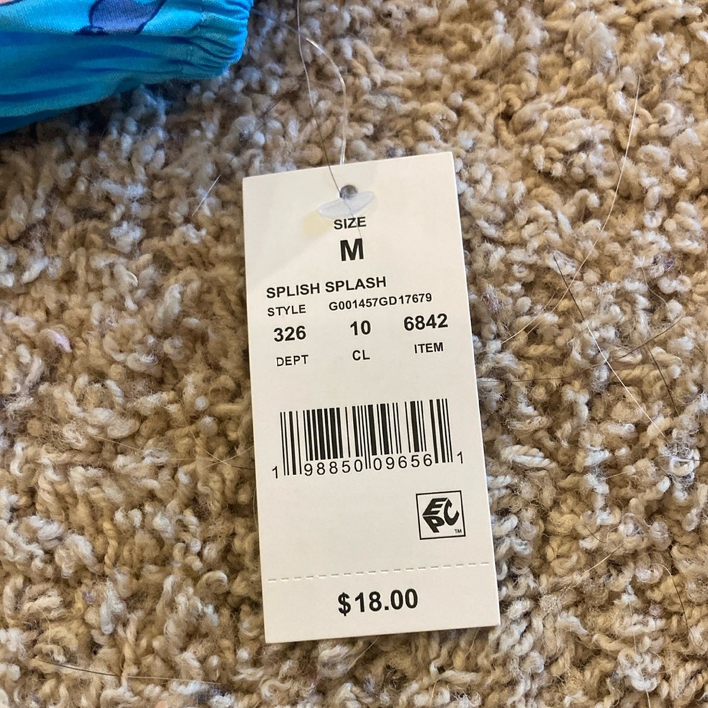 Disney Blue Stitch Kids Dress - Picture 2 of 4